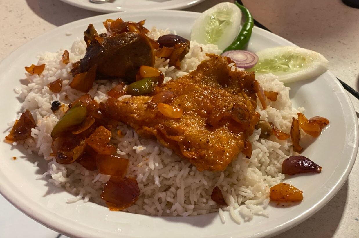 16. Arab Mutton & Fish Combo