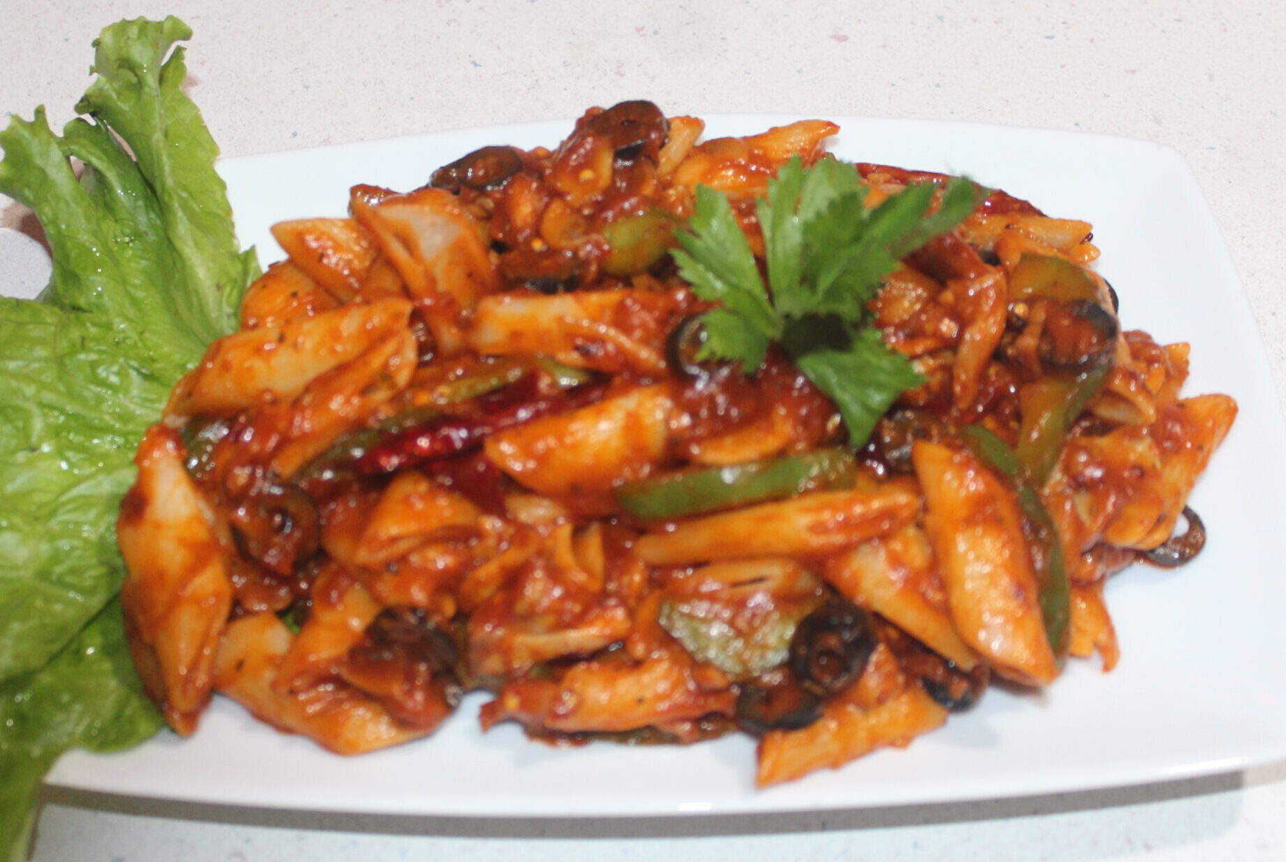 26. Penne Arrabiata Pasta