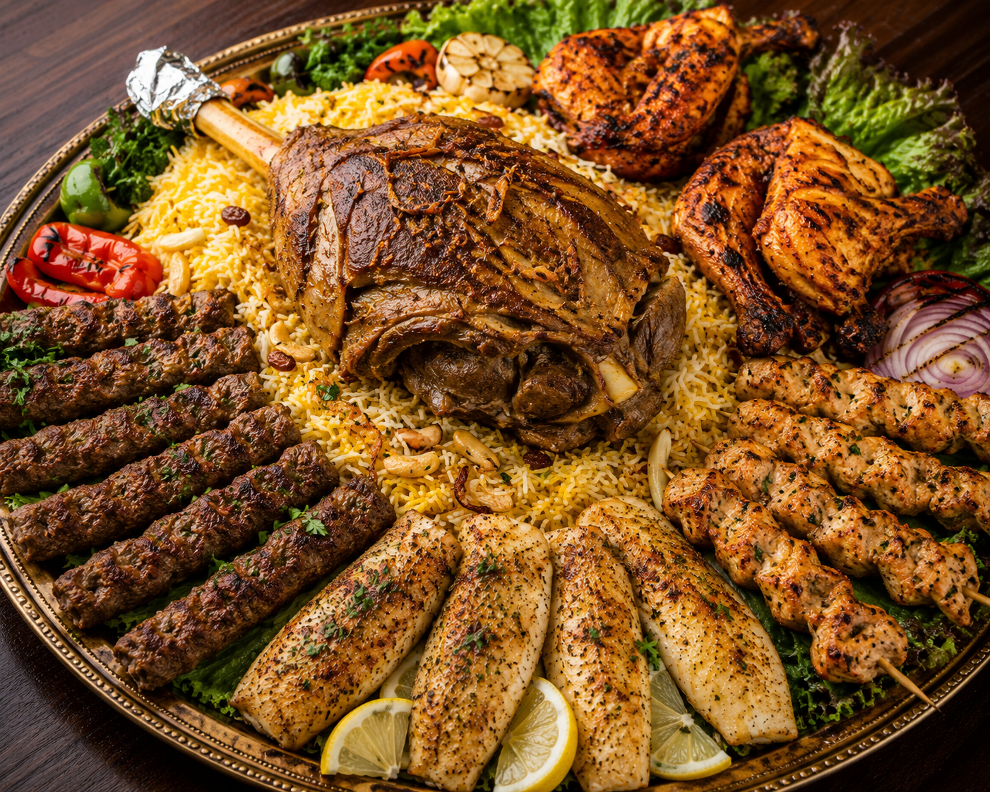 ARABIAN KABAB PLATTER  1:6